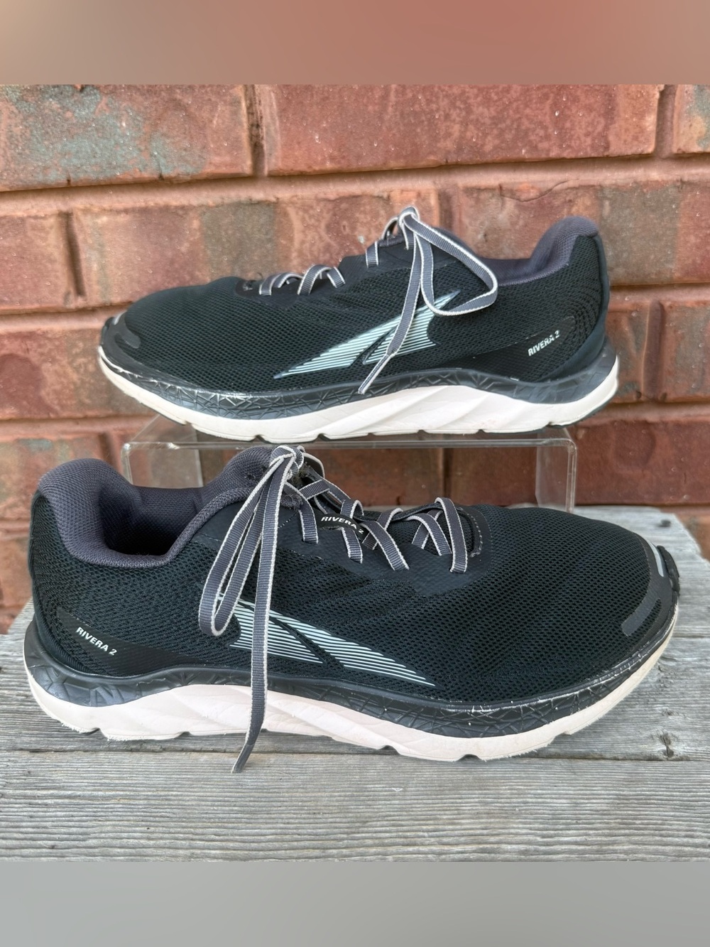Altra Rivera 2 Womens Running Shoes Sneakers Size 7.5 Black Mesh AL0A5489060